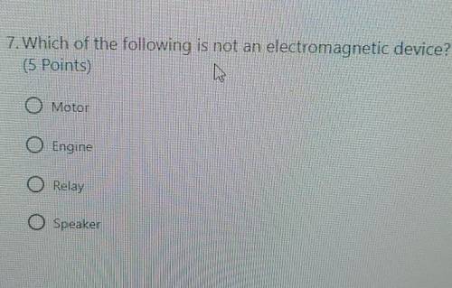Which of the following is not an electromagnet device