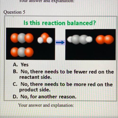 Is the reaction balanced?
