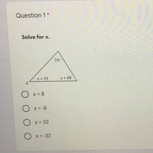 How do i solve for x