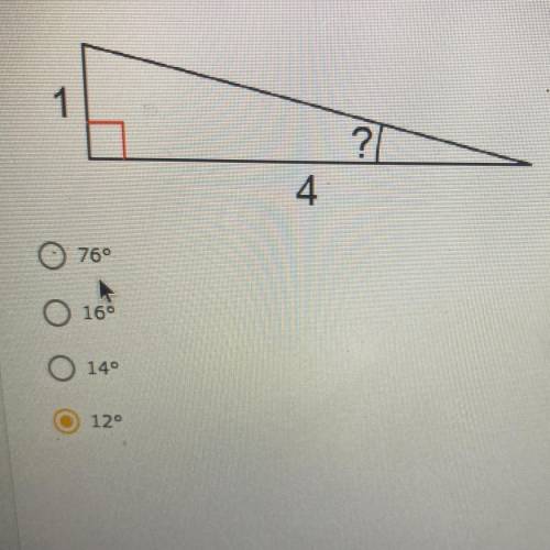 WILL MARK BRAINLIEST! please help! Find the measure of the indicated angle to the nearest degree.