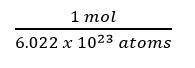 Which conversion factor would you use to solve the following problem?

How many grams are in 11.9