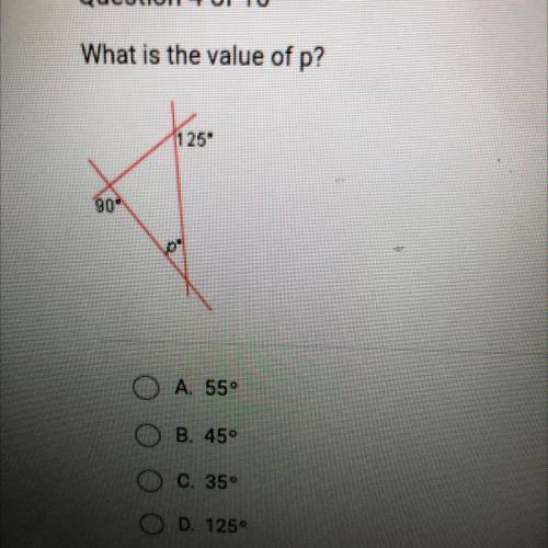 What is the value of p?
I don’t know how to do this