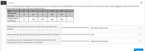 Kevin is trying to earn enough money to buy a new smart phone. He needs $225 to cover the cost and