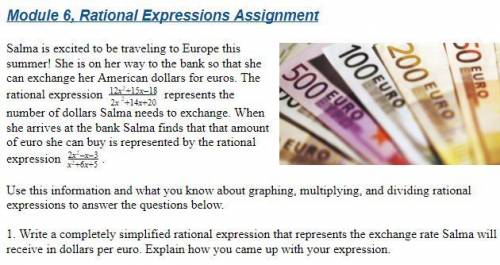 HELP ASAP!

Write a completely simplified rational expression that represents the exchange rate Sa