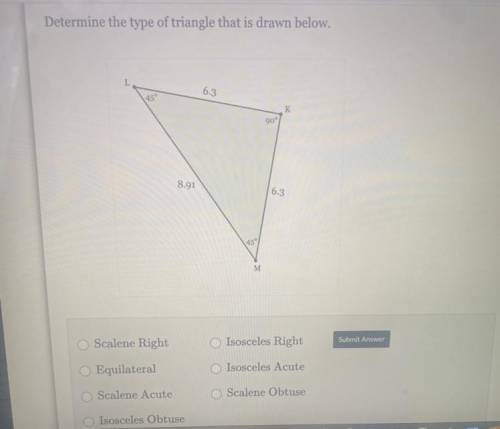 What triangle is this ? Pleaseee helppppp