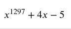 What is x 6^4x - 5 +4x