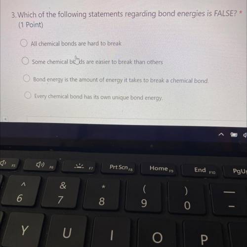 This is a Thermal Energy in Chemical Reactions question.