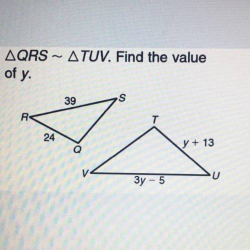 WHAT IS THE VALUE OF Y