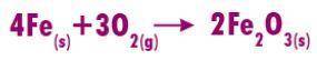The balanced equation for the syntheis of Iron (I) oxide is below:

If 5.4 moles of Fe react with