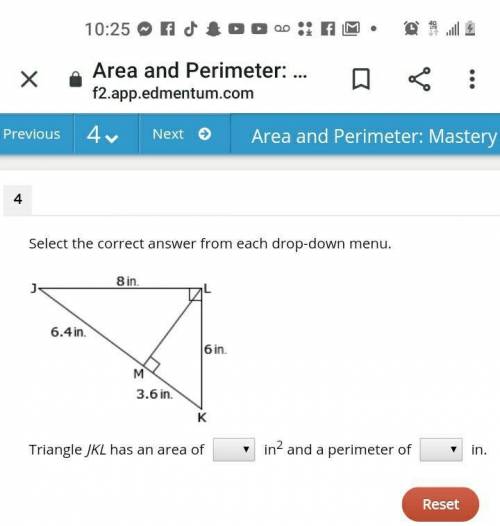 What is the area and perimeter. please answer asap