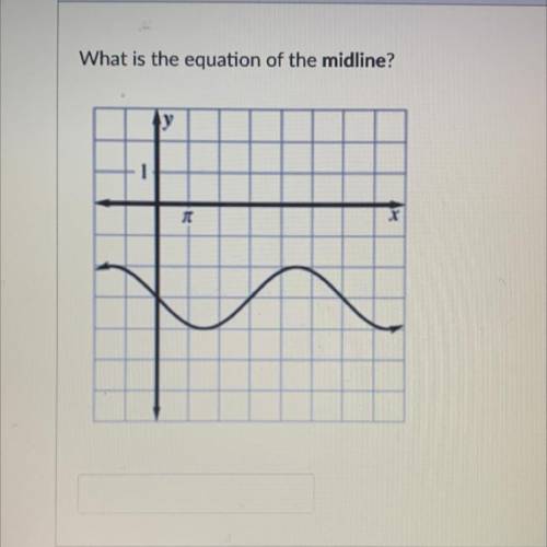 What is the equation of the midline?