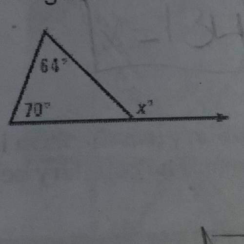 Find the value of x then classify the triangle by its angles