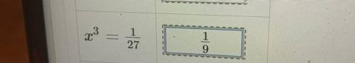 1/3^3= 1/27 I will need this answer soon as possible plz