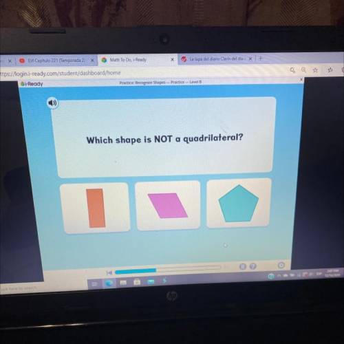 Which Shape is NOT quadrilateral