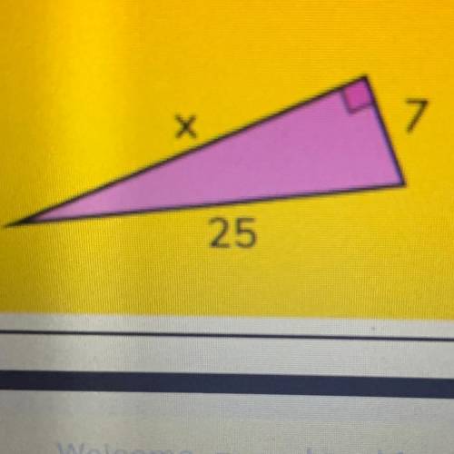 Please help! This is due soon!

 Hugo drew a right triangle that has a hypotenuse of 25 cm and a l