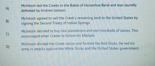 What action did William McIntosh take that resulted in the removal of the Creek Nation from Georgia