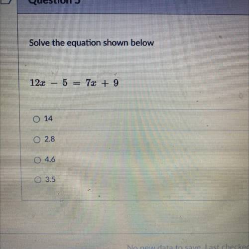 Solve the equation show on below