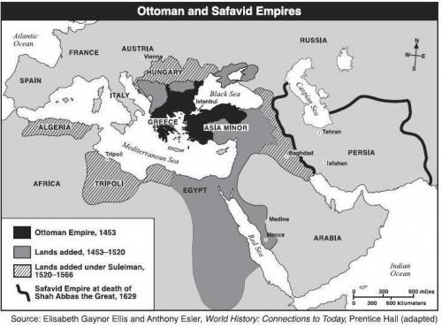 1

message
The Safavid Empire was located in the present day country of Iran. Based on the map abo