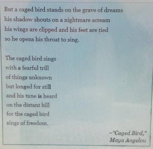 Identify the connotative meaning of each word based on the context of the poem.

A free bird leaps