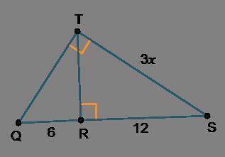 SEND HELP HERE'S 20 POINTS

Triangle Q T S is shown. Angle A T S is a right angle. An altitude is