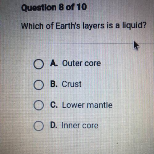 Pls answer fast i’m taking the test. i couldn’t find the answer anywhere.