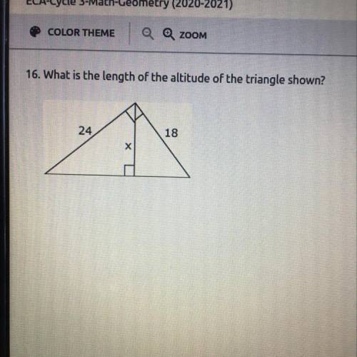 Please help the answer options are 30, 19.2, 14.4, and 10.8