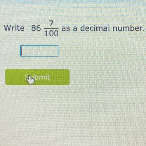 What is the us as a decimal number
