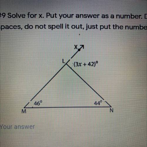 How do you solve for X?