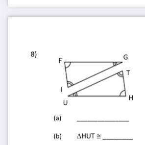 (a) name the triangle congruence postulate or theorem that can be used to prove each pair of triang