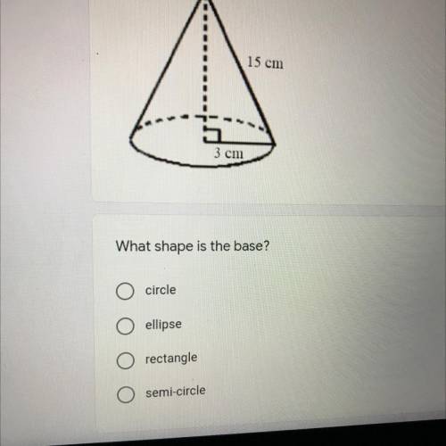 What shape is the base