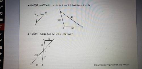 Please help me with numbers 4 and 5 I will rate 5 starts and heart it.