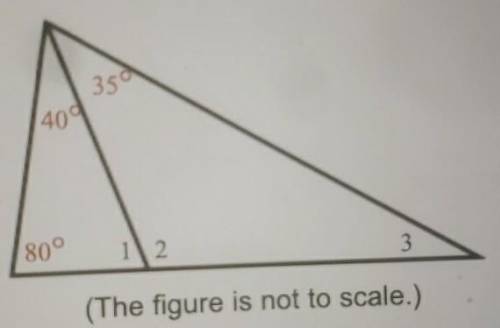 Find the measures of angles 1, 2, and 3