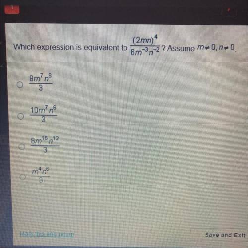 Which expression is equivalent to ()