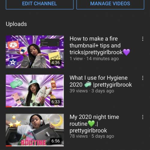 Go help me get to 1000 even if you can’t comment just watch I really wanna be able to provide for m