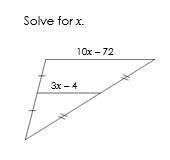 PLEASEEEEEEEE I NEED HELP FASTTTTT :( 
Solve for X