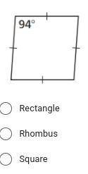 Classify the special quadrilateral.