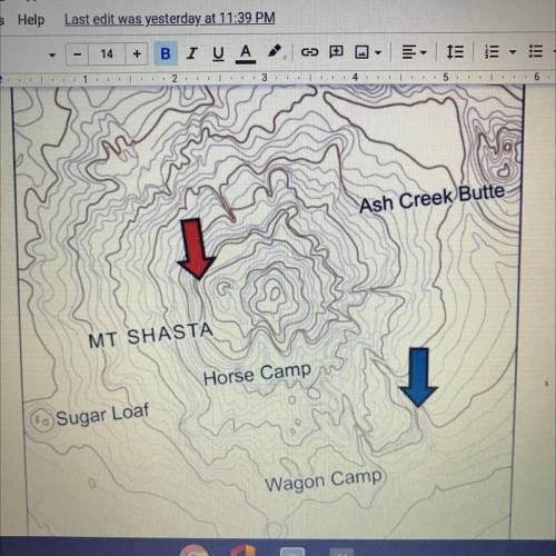 PLEASE HELP!!

how is the area labeled ash creek butte similar to a plateau?
the area indicated by