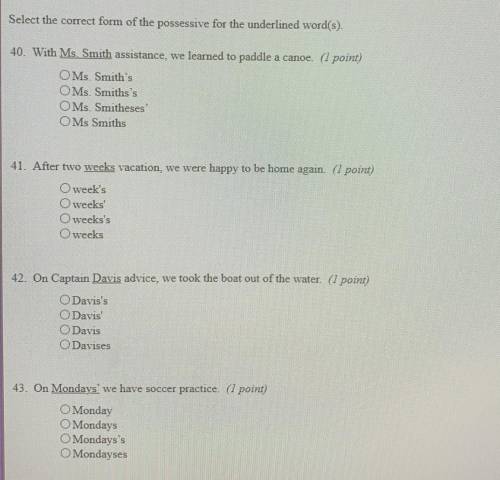 If anyone can help me with these that’d be great