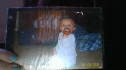 This was me as a baby/infant