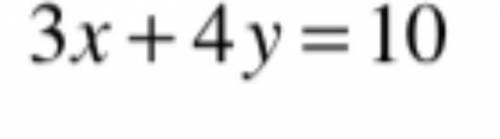 How would you solve a equation with X and Y on the same side?