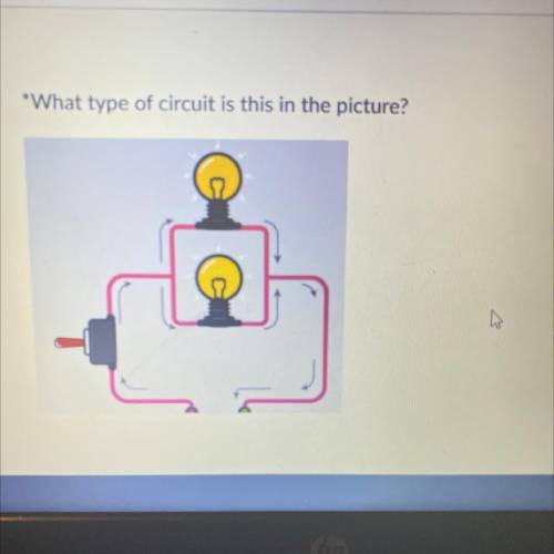 *What type of circuit is this in the picture?

A: AC
B: parallel 
C: series
D: open