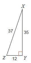 Using the inverse trig functions, find the measure of angle Z to the nearest degree.

1. 19 degree