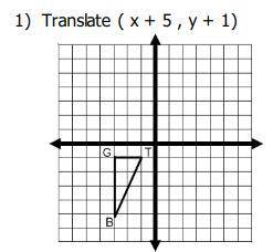 Translate the image ( x + 5, y - 1 )