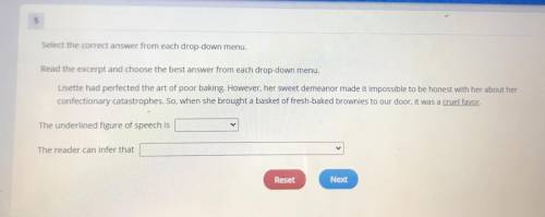 Select the correct answer from each drop-down menu.

Read the excerpt and choose the best answer f