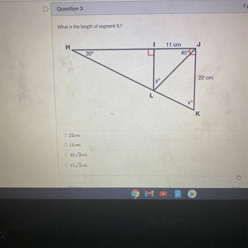 What is the length segment of IL?