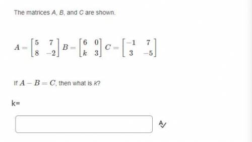I dont understand this matrix question, PLZ HELP!! ;(