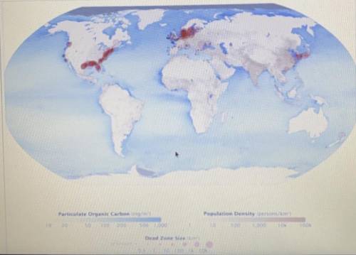 Marine Science

Using this information and the map of dead zones, can you infer how human populati