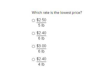 Which rate is the lowest price?
