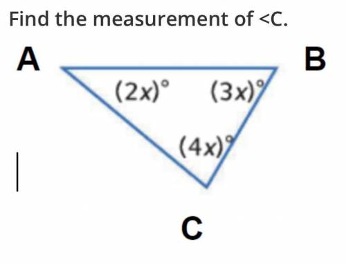 I need to know then measurement of c