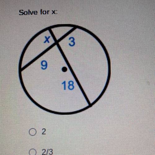 Please help !!
Solve for x:
-2
-2/3
-3/2
-3